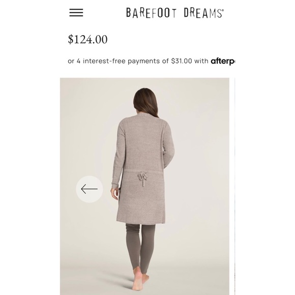 Barefoot Dreams Cardigan CozyChic Ultra Lite - Picture 6 of 15